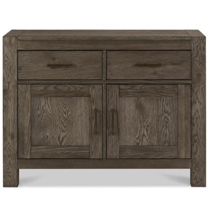 Turin Dark Oak Narrow Sideboard by Bentley Designs
