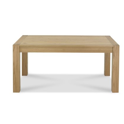 Turin Light Oak Medium End Extension Table by Bentley Designs
