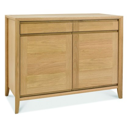 Bergen Oak Narrow Sideboard by Bentley Designs