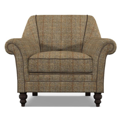 Dalmore Accent Chair (All Tweed) by Tetrad Harris Tweed