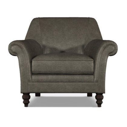 Dalmore Accent Chair (All Hide) by Tetrad Harris Tweed
