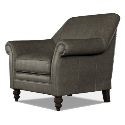 Dalmore Accent Chair (All Hide) by Tetrad Harris Tweed