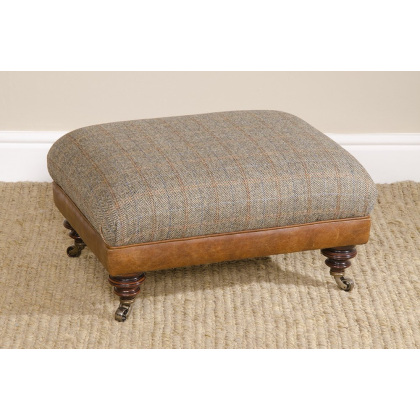 Taransay Stool by Tetrad Harris Tweed