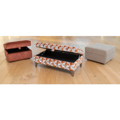 Savannah Storage Footstool by Alstons