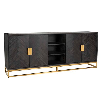 Blackbone 225cm Sideboard (Gold Collection) by Richmond Interiors