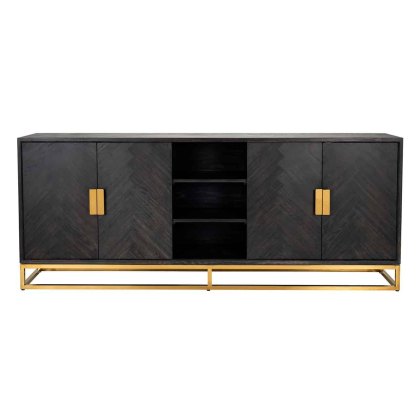 Blackbone 225cm Sideboard (Gold Collection) by Richmond Interiors