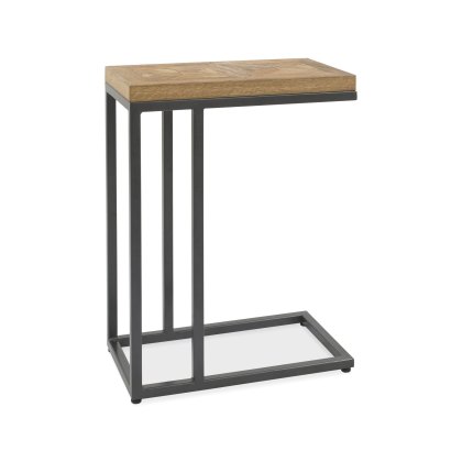 Indus Rustic Oak Sofa Table by Bentley Designs