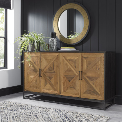 Indus Wide Sideboard by Bentley Designs