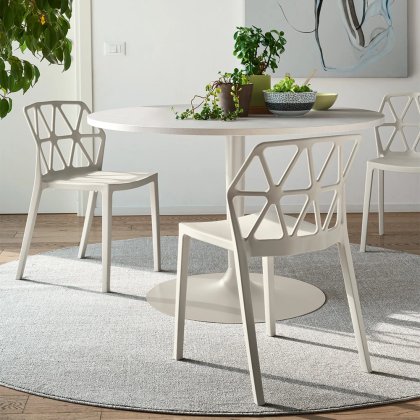 Set of 4 Alchemia Outdoor Chairs (CB1056) from Connubia by Calligaris Set of 4 Alchemia Outdoor Chairs (CB1056) from Connubia by Calligaris