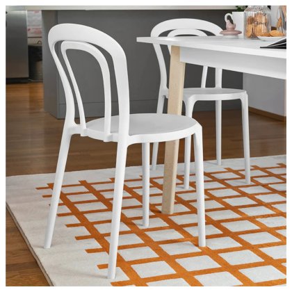 Set of 4 Caffe Outdoor Chairs (CB1970) from Connubia by Calligaris Set of 4 Caffe Outdoor Chairs (CB1970) from Connubia by Calligaris