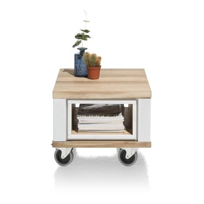 Jardin Side Table (White) by Habufa