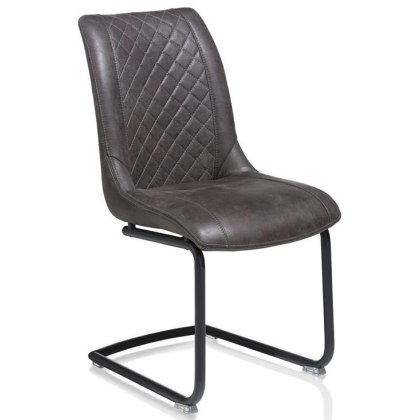 Armin Dining Chair (Anthracite) by Habufa Armin Dining Chair (Anthracite) by Habufa