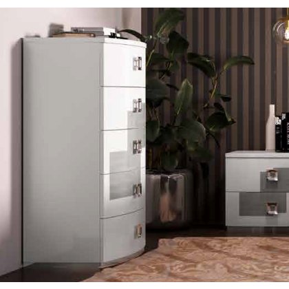 Kate 5 Drawer Tall Chest by Euro Designs
