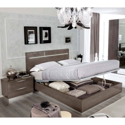 Platinum Super King Lift-Storage Ottoman Bedframe