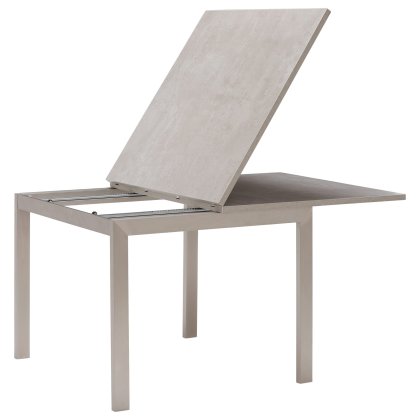 Petra 90-180 x 90cm Flip-Top Extending Dining Table
