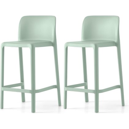 Pair of Bayo 90cm High Outdoor Bar Stool (CB1984) from Connubia by Calligaris Pair of Bayo 90cm High Outdoor Bar Stool (CB1984) from Connubia by Calligaris
