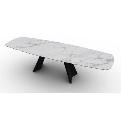 Icaro 200cm-248cm or 296cm Elliptical Extending Dining Table (CS4114-S-200) by Calligaris
