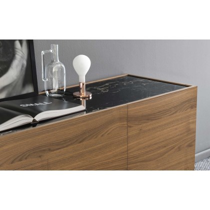 Horizon 210cm 4 Door Sideboard (CS6017-1B) by Calligaris