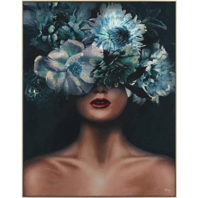Fleur Framed 72 x 92cm Canvas by Art Marketing