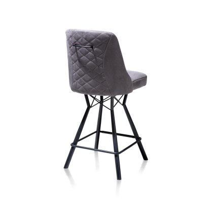Eefje Bar Stool (Anthracite) by Habufa