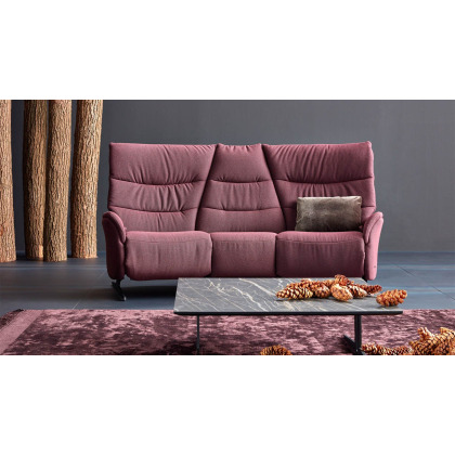 Azure Curved Trapezoidal Manual Recliner Sofa (4080-70H) by Himolla Azure Curved Trapezoidal Manual Recliner Sofa (4080-70H) by Himolla