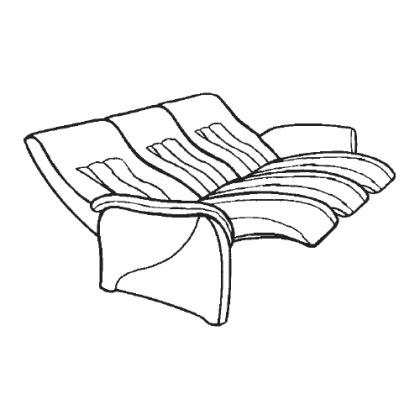 Rhine 3 Seater Cumuly Electric Recliner Sofa (4350-82O) by Himolla
