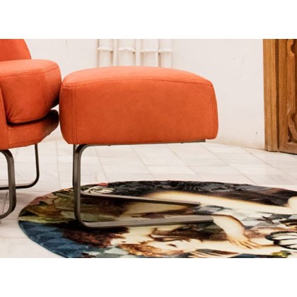 Kangou Stool for Rocking Chair by Fama