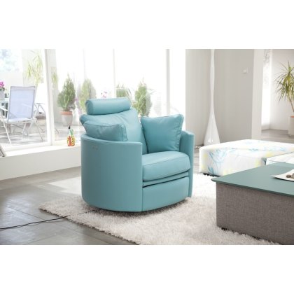 Moon Swivel & Recliner Chair by Fama