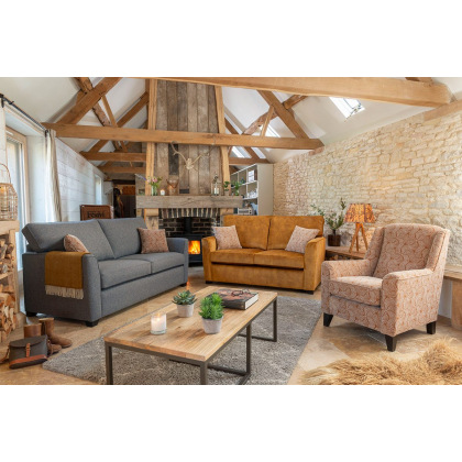 Reuben 3 Seater Sofa Bed by Alstons