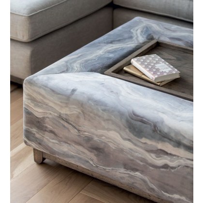 Atlanta Table Stool (Rectangle) by Meridian Upholstery Atlanta Table Stool (Rectangle) by Meridian Upholstery