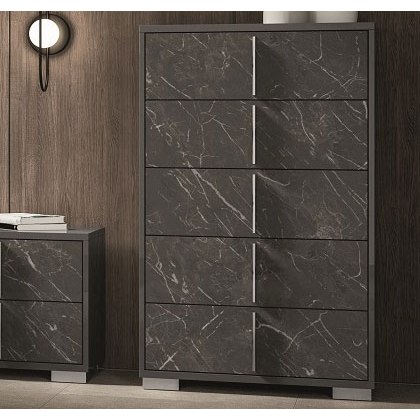 Sky 5 Drawer Tall Chest by Euro Designs