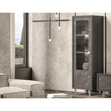 Sky 1 Door Display Cabinet by Euro Designs