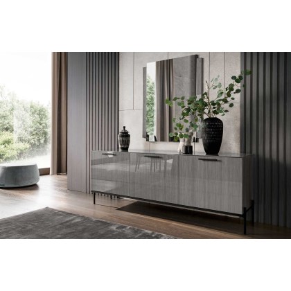 Novecento 3 Door Small Sideboard by ALF Italia