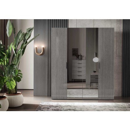 Novecento 4 Door Wardrobe by ALF Italia