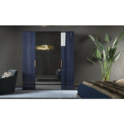 Oceanum 4 Door Wardrobe by ALF Italia