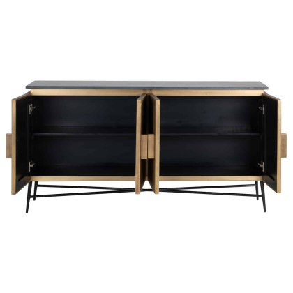 Ironville 4 Door Sideboard by Richmond Interiors