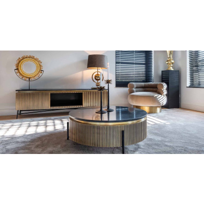 Ironville Round Coffee Table by Richmond Interiors