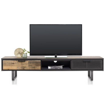 Avalon 200cm TV Unit with 2 Drawers & 1 Niche by Habufa