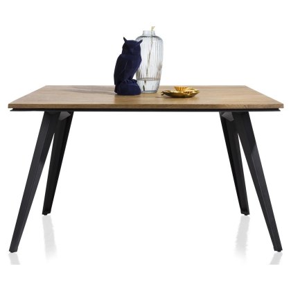 City 140 x 100cm Fixed Dining Table by Habufa