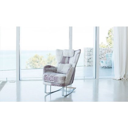 Kylian Rocking Chair by Fama