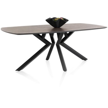 Masura 200 x 105cm Oval Dining Table by Habufa
