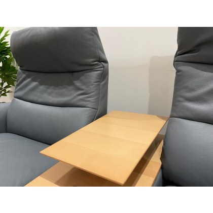 Azure 2.5 Seater Wall Hugger Electric Recliner Sofa with Table (4081-41Q) by Himolla