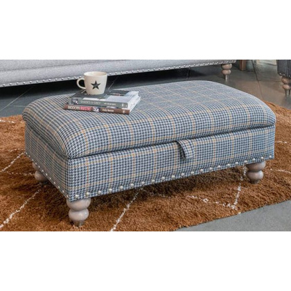 Ohio Legged Ottoman by Alstons Ohio Legged Ottoman by Alstons