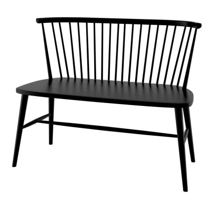 Como Dining Bench (Black Beech) by Bell & Stocchero