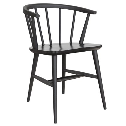 Como Dining Armchair (Black) by Bell & Stocchero