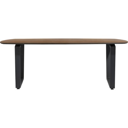 Livada 220 x 108cm Rounded Dining Table by Habufa