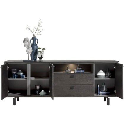 Livada 3 Door Sideboard (210cm) by Habufa