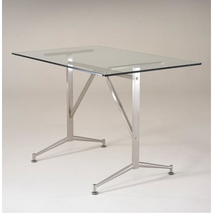 Cortina 130 x 80cm Rectangular Dining Table by HND