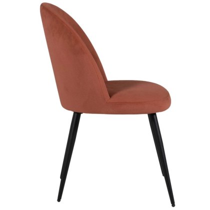 Gabi Dining Chair (Coral) by Vida Living