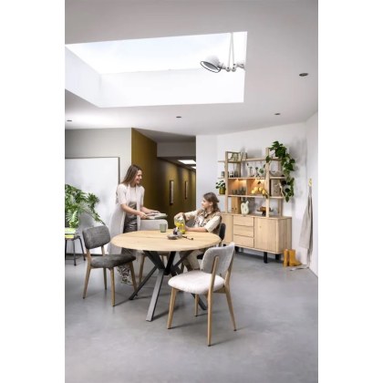 Home 140cm Round Dining Table by Habufa